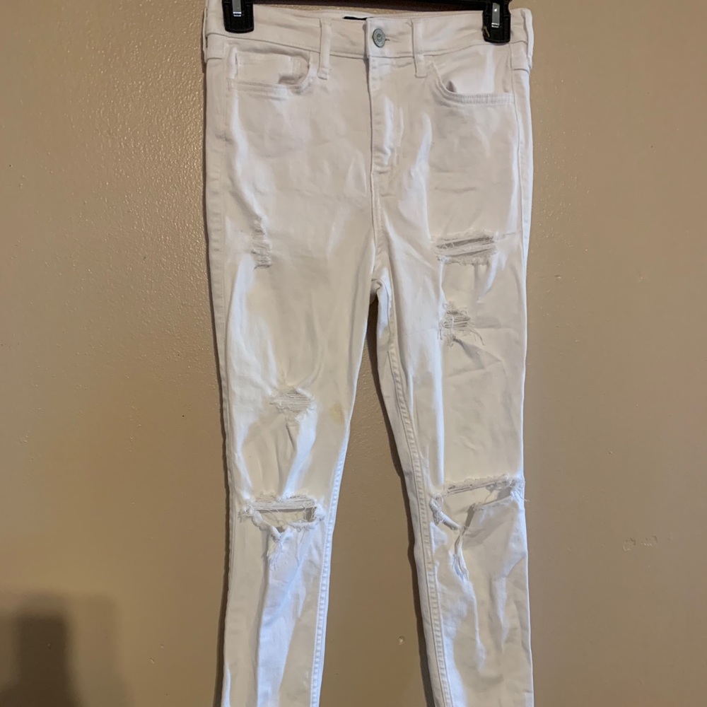 White Hollister Jeans